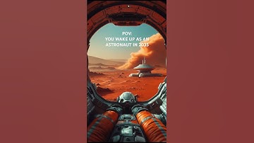 POV: Wake up as an Astronaut in 2035 #space #pov #shorts