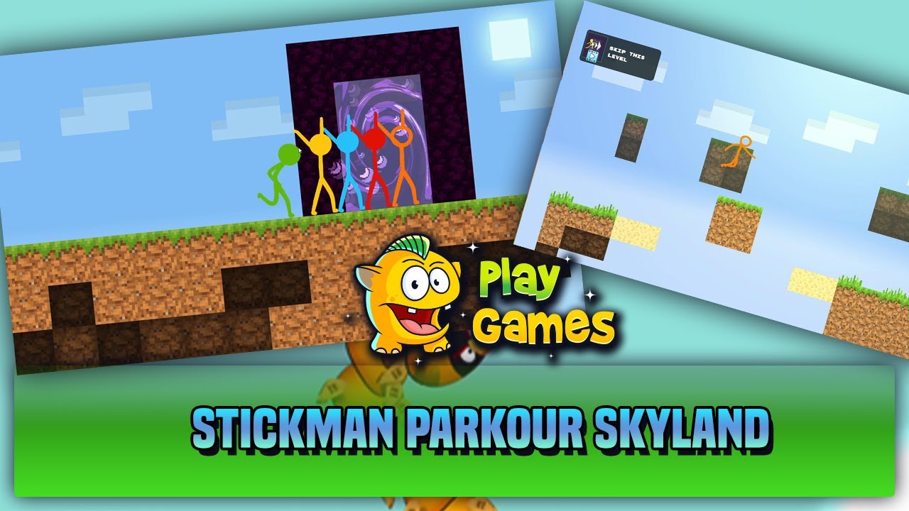 Stickman Parkour Skyland - Game for Mac, Windows (PC), Linux - WebCatalog