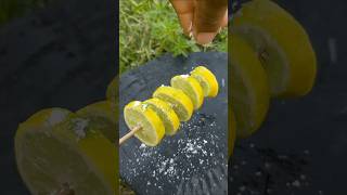Spicy Lemon 🍋😱😋#y #youtubeshorts #lemonrecipe #fruitcutting #masalafruit #nimbu #nimburecipe #fruit