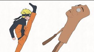 Naruto vs tung tung sahur! - fun animation