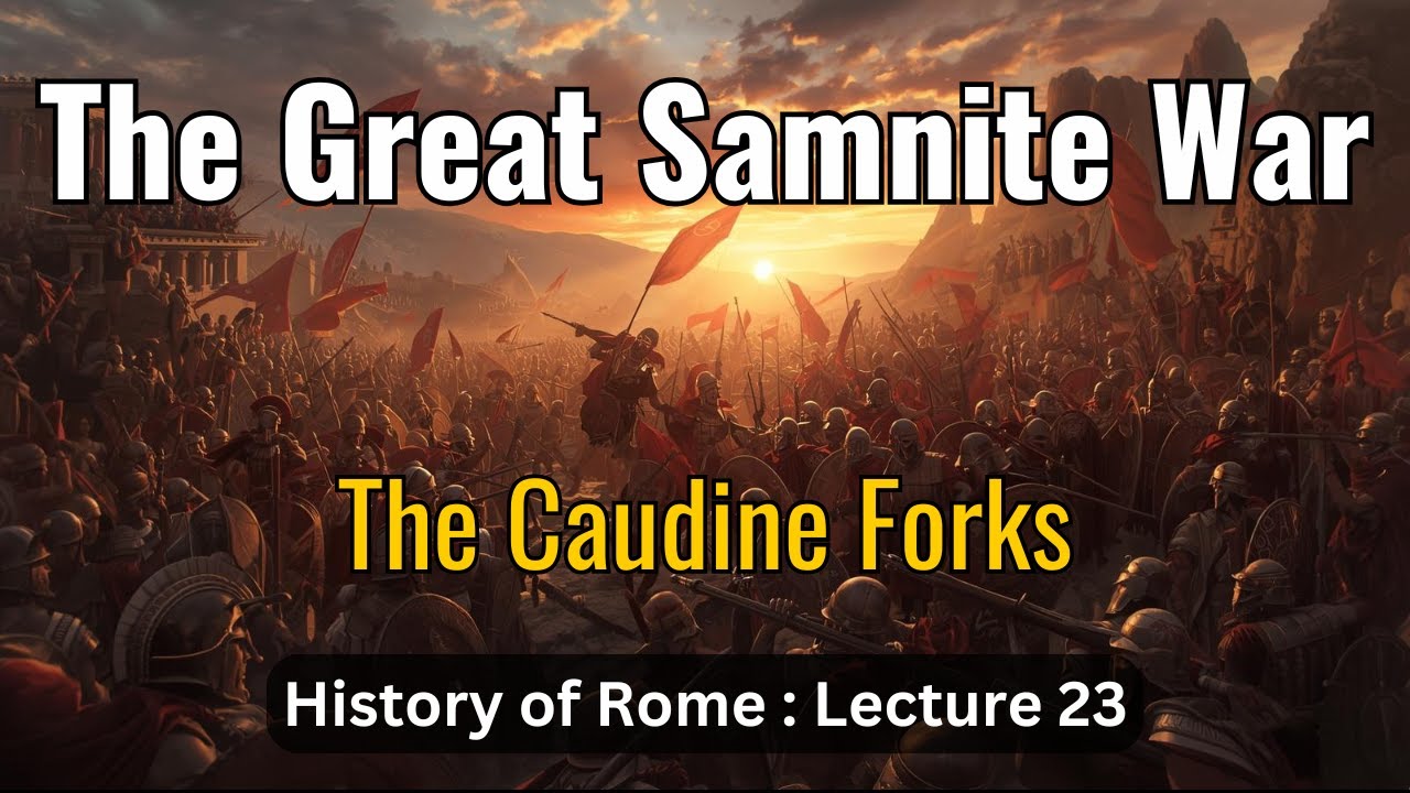 The Second Samnite War and the Caudine Forks – Lecture 23 (History of Rome)