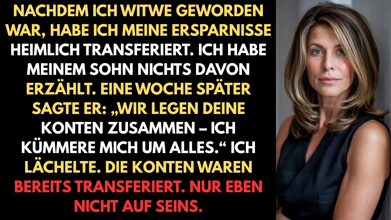 „Nach dem Tod meines Mannes versuchte mein Sohn, die Führung zu übernehmen – aber ich hatte bereits