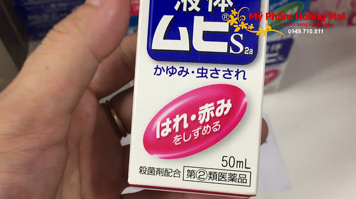 Thuốc bôi muỗi đốt Muhi của Nhật