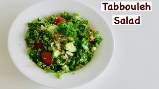 How to make Gluten Free Tabbouleh Salad | 20 minutes Healthy Salad Recipe| Low Calorie Food Ideas