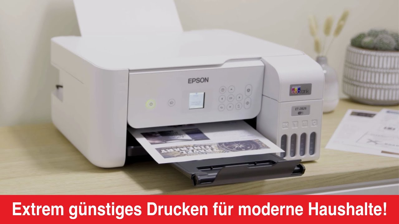 Epson Tinten-Multifunktionsdrucker EcoTank ET-2820 