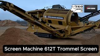 Screen Machine 612T Trommel – Full Demo | TKO Equipment Texas