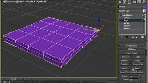 Tutorial 3dsMax -- Create a pillow in 3dsmax using the Cloth modifier -- PART1