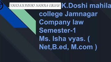 Fy Bcom cl lecture 32 by pro Ms Isha Vyas