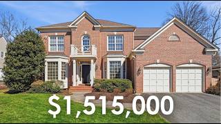 TOUR This $1,515,000 Beautiful Colonial Home in Falls Church Virginia