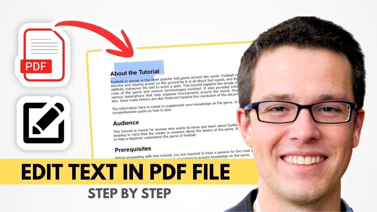 How To Edit PDF File on PC | Easy Tutorial - YouTube