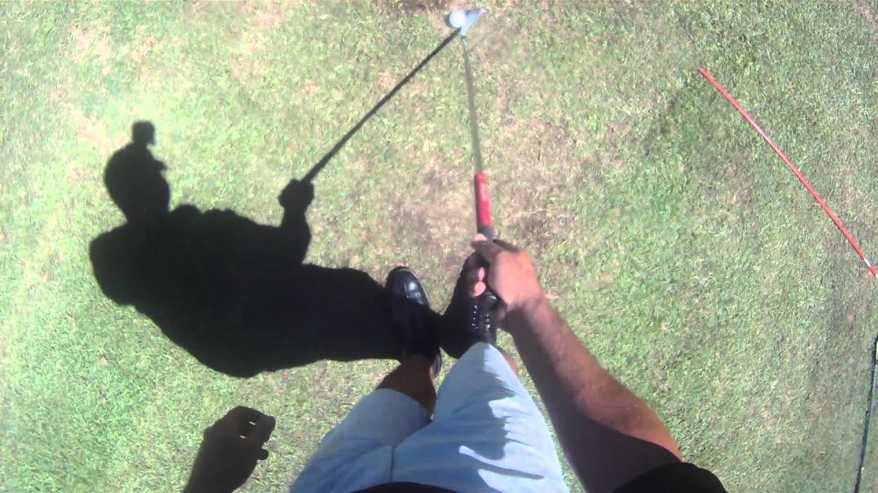Martin Ayers Golf Swing Eye View YouTube