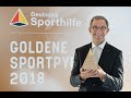 Goldene Sportpyramide für Klaus Steinbach