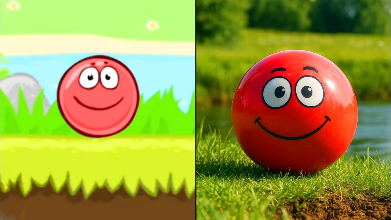 Красный Шар 4 в реальной жизни