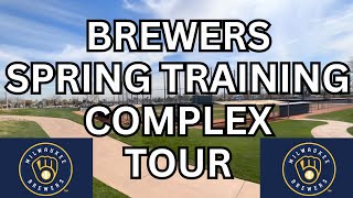 Milwaukee Brewers Spring Training Stadium Fields Tour - Phoenix Arizona - FREE Walk Of Fame Tour