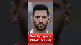 New Facepack 2026 | Installation Guide | PES 2021 &amp; FL26  #pes2021 #shorts #footballlife26 #pesfaces