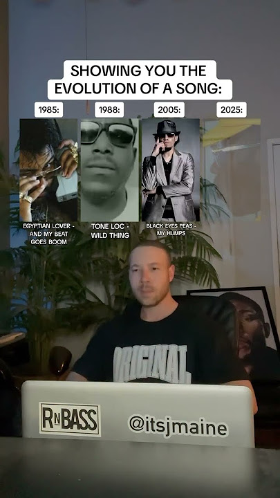 Showing You The Evolution Of A Song: My Humps, Tyler The Creator Etc. #shorts