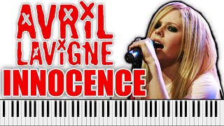 AVRIL LAVIGNE - Innocence | PIANO COVER (Avril Lavigne's vocals)