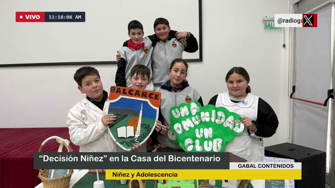 Entrevista - “Decisión Niñez” en la Casa del Bicentenario