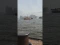 Feuerlöschboot "Branddirektor Westphal" in Aktion