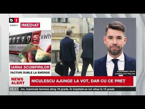 Alexandru COITA, analist politic, CALCULE. Pe câte voturi se bazează NICULESCU
