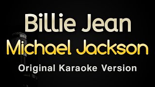 Billie Jean - Michael Jackson (Karaoke Songs With Lyrics - Original Key)