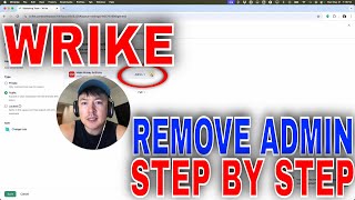 ✅  How To Delete Remove Admin Team Member From Wrike🔴