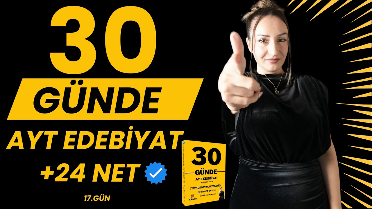 Serveti Fünun Edebiyatı - KODLAMALARLA 17. GÜN  30 GÜNDE AYT EDEBİYAT KAMPI – 2026