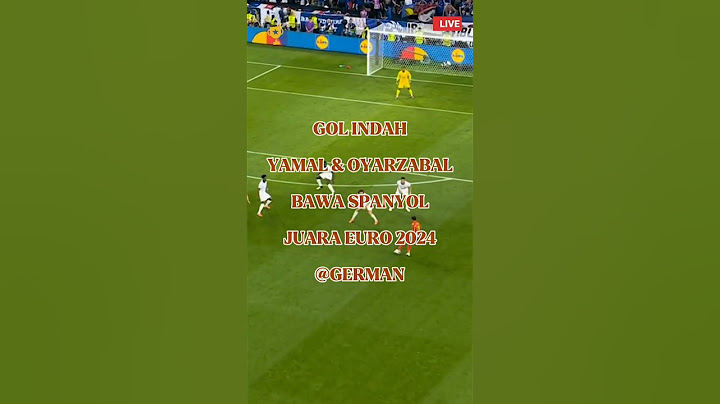 GOL INDAH YAMAL & OYARZABAL BAWA SPANYOL JUARA EURO 2024 @GERMAN #euro2024 #pialaeropa2024 #spanyol