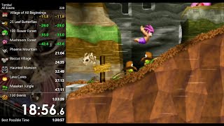 Tomba! - All Events (100%) Speedrun in 1:30:46