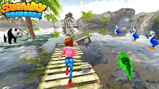Subway Princess Runner Game : Princess Sliding Under Obstruction - Forest | Android/iOS Gameplay HD screenshot 5