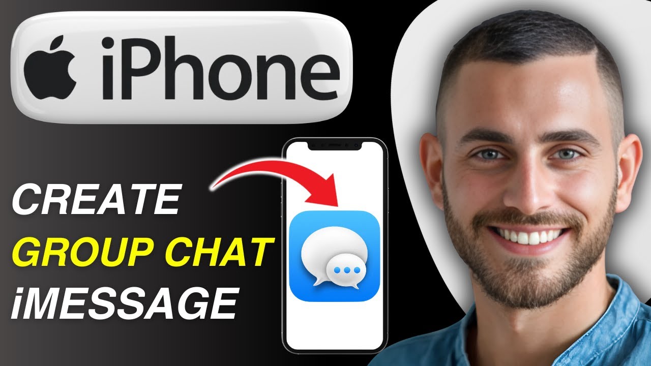 How to Create Group iMessage on iPhone | Easy Guide - YouTube