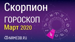 Знак Зодиака Скорпион - Гороскоп на Март 2020