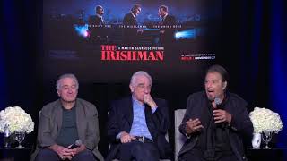 EXCLUSIVE! "The Irishman" press conference live from the Four Seasons Beverly Hills