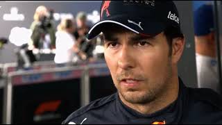 Full F1 2022 Sergio Perez Post Qualifying Interview Hungarian GP News