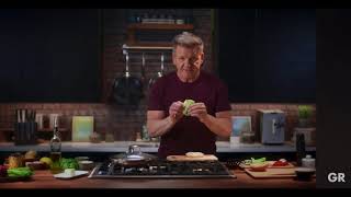 Gordon Ramsay, but every time he places food Crab Rave plays!!!