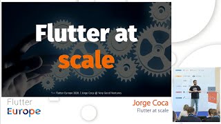 Celebrity Flutter at scale - Jorge Coca | Flutter Europe Profile