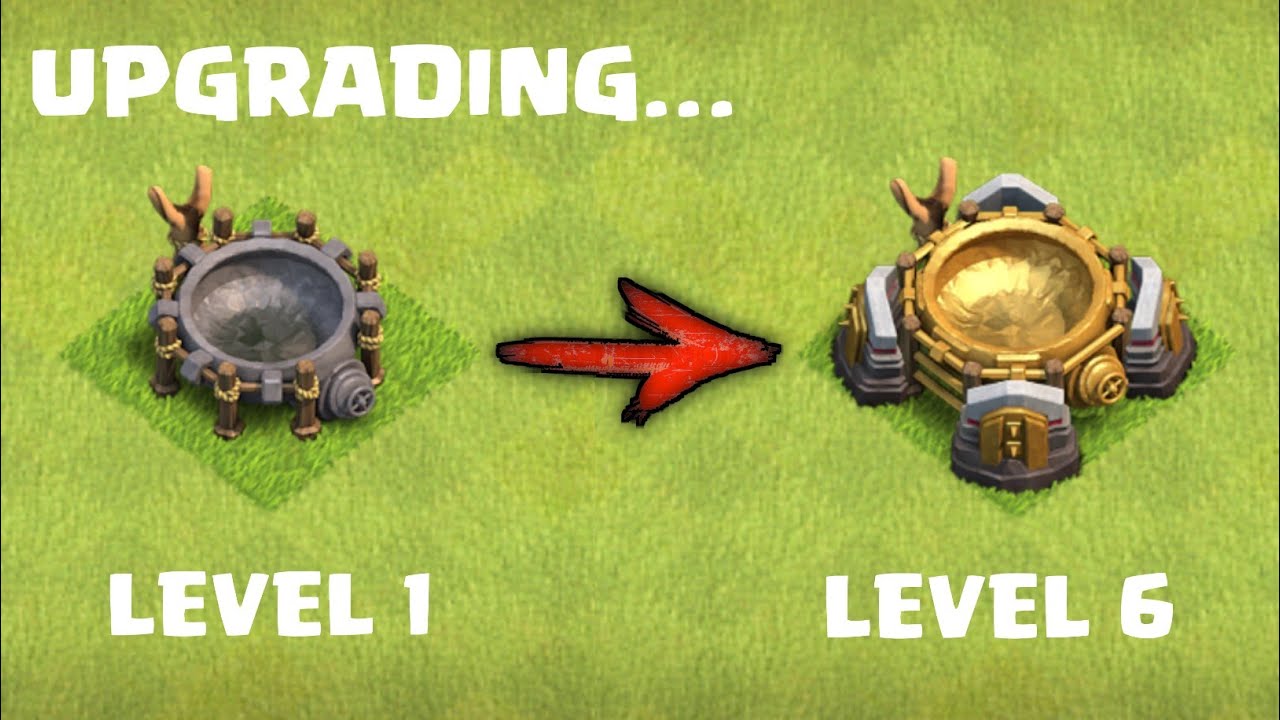 Spell factory level 1 to max | spell factory upgrade | Noob Gamerz |