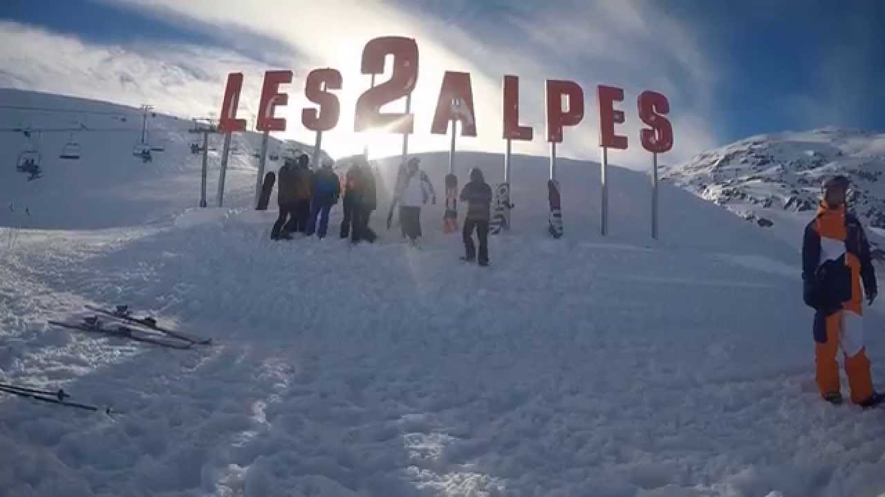 Les Deux Alpes 2015 GoPro HERO4