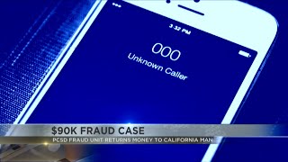 Pima County fraud unit returns $90K to California scam victim
