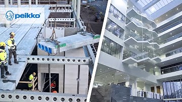 DELTABEAM® Slim Floor Structure for open spaces