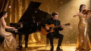 Whispers of Violin Under Golden Lights