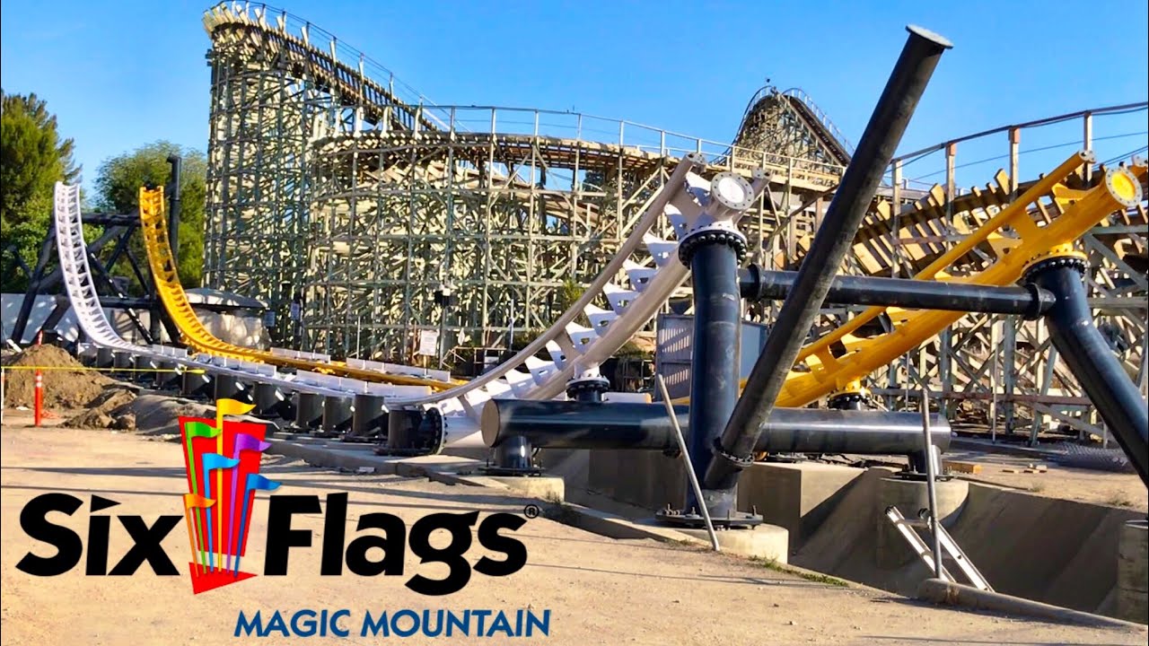 West Coast Racers BACKSTAGE TOUR at Flags Magic Mountain! YouTube