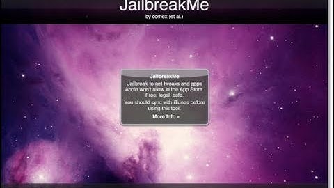 iOS 6.1, 6, 5 Jailbreak iPhone 5, iPod Touch, iPad (iPad 2 Jailbreak via JailbreakMe.com)