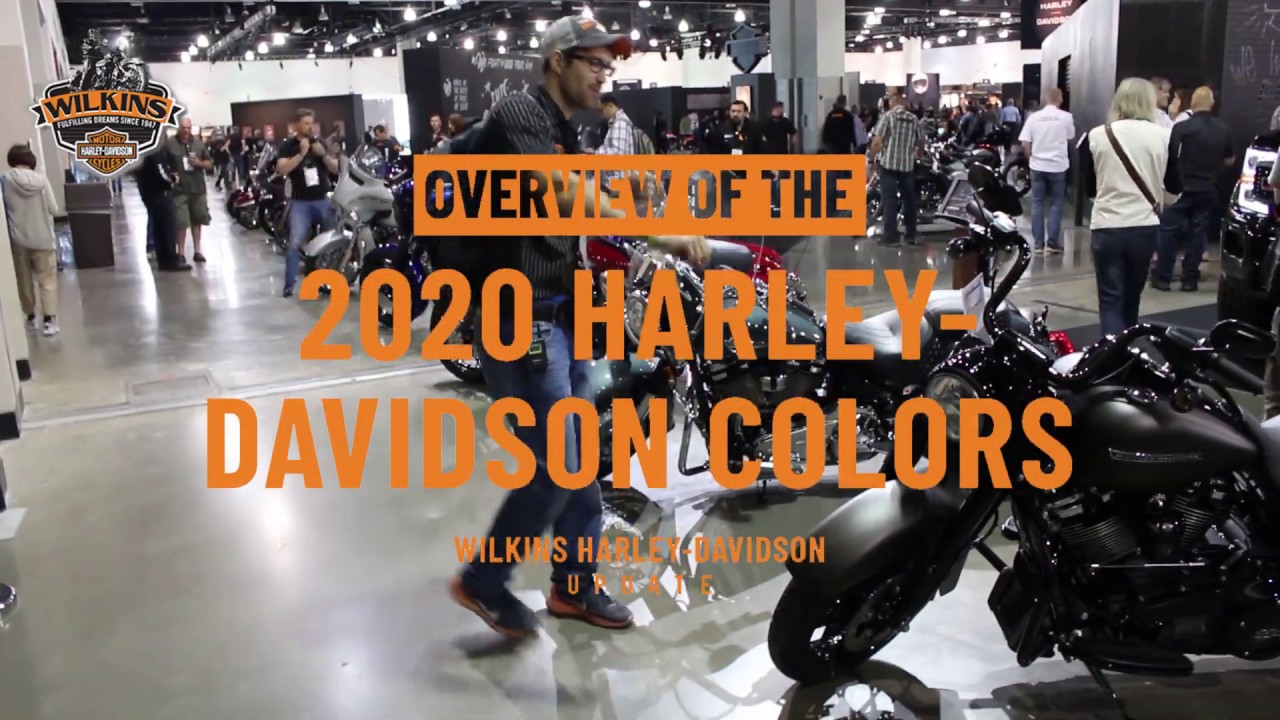 2020 Harley Davidson Color Chart