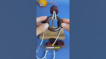 Remove The Gold Ring #iq #puzzle #iqtest