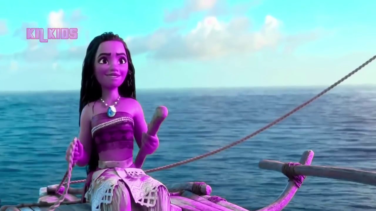 Moana Learning Color CRAZINESS Videos