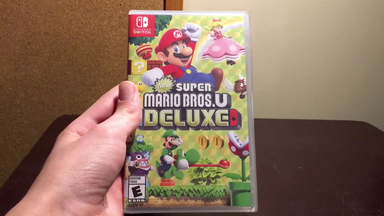 New Super Mario Bros U Deluxe Unboxing - YouTube