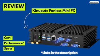 Kinupute Fanless Mini PC i7-1165G7 Review | 32GB RAM, 1TB NVMe SSD, Silent Industrial Mini PC