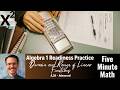 A.2A Readiness Practice - Advanced