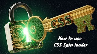 Css Spin Loader